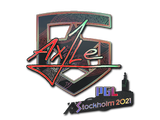 Artwork for Sticker | Ax1Le (Holo) | Stockholm 2021