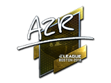 Artwork for Sticker | AZR (Foil) | Boston 2018