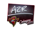 Artwork for Sticker | AZR (Foil) | Cologne 2015