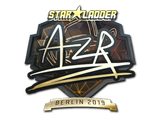 Artwork for Sticker | AZR (Gold) | Berlin 2019