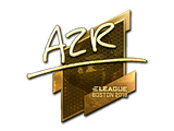 Sticker | AZR (Gold) | Boston 2018