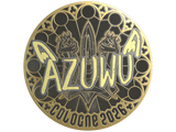 Artwork for Sticker | AZUWU (Gold) | Cologne 2026