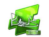 Artwork for Sticker | B1ad3 (Foil) | Atlanta 2017