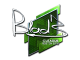 Artwork for Sticker | B1ad3 (Foil) | Boston 2018