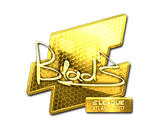 Artwork for Sticker | B1ad3 (Gold) | Atlanta 2017