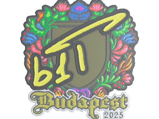 Sticker | b1t (Embroidered) | Budapest 2025