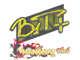 Artwork for Sticker | b1t (Glitter) | Shanghai 2024