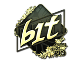 Artwork for Sticker | b1t (Gold) | Rio 2022