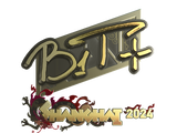 Artwork for Sticker | b1t (Gold) | Shanghai 2024