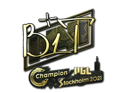 Sticker | b1t | Stockholm 2021