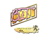 Artwork for Sticker | b1t (Holo) | Antwerp 2022