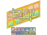 Artwork for Sticker | b1t (Holo, Champion) | Copenhagen 2024