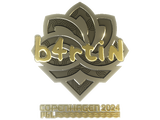 Artwork for Sticker | b4rtiN (Gold) | Copenhagen 2024