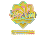 Artwork for Sticker | b4rtiN (Holo) | Copenhagen 2024