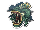Artwork for Sticker | Baby Fire Serpent