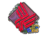 Artwork for Sticker | Bad News Eagles (Glitter) | Rio 2022