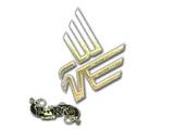 Artwork for Sticker | Bad News Eagles (Gold) | Paris 2023