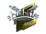 Artwork for Sticker | balblna (Foil) | Boston 2018