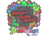 Artwork for Sticker | Bart4k (Holo) | Budapest 2025
