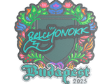 Artwork for Sticker | BELCHONOKK (Embroidered) | Budapest 2025