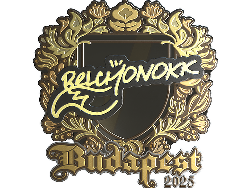 Sticker | BELCHONOKK (Gold) | Budapest 2025