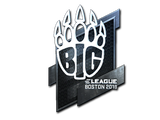 Artwork for Sticker | BIG (Foil) | Boston 2018