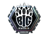 Artwork for Sticker | BIG (Foil) | London 2018
