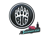 Artwork for Sticker | BIG (Foil) | Stockholm 2021