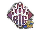 Artwork for Sticker | BIG (Glitter) | Rio 2022