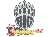 Artwork for Sticker | BIG (Glitter) | Shanghai 2024