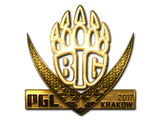Artwork for Sticker | BIG (Gold) | Krakow 2017