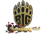 Artwork for Sticker | BIG (Gold) | Shanghai 2024