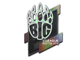 Sticker | BIG | Boston 2018