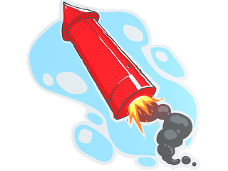 Sticker | Big Red Rocket