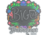 Sticker | biguzera (Embroidered) | Budapest 2025