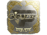 Artwork for Sticker | biguzera (Gold) | Austin 2025