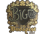 Artwork for Sticker | biguzera (Gold) | Budapest 2025