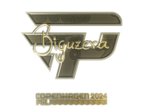 Artwork for Sticker | biguzera (Gold) | Copenhagen 2024