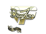 Artwork for Sticker | biguzera (Gold) | Paris 2023