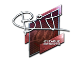 Sticker | BIT (Foil) | Boston 2018