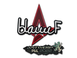 Artwork for Sticker | blameF | Antwerp 2022