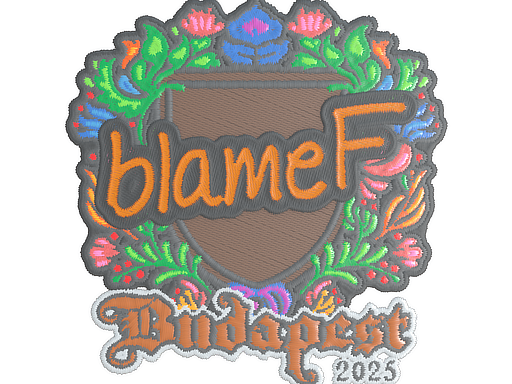 Sticker | blameF | Budapest 2025