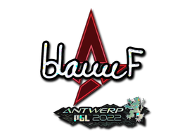 Sticker | blameF | Antwerp 2022