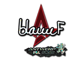 Artwork for Sticker | blameF (Glitter) | Antwerp 2022
