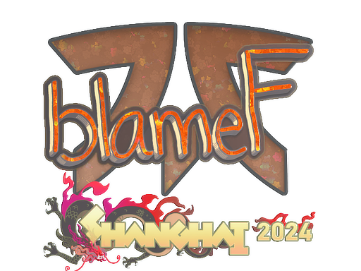 Sticker | blameF | Shanghai 2024