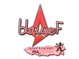 Sticker | blameF | Antwerp 2022