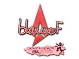 Artwork for Sticker | blameF (Holo) | Antwerp 2022