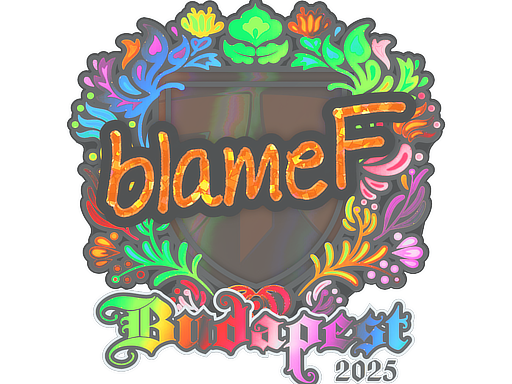 Sticker | blameF | Budapest 2025