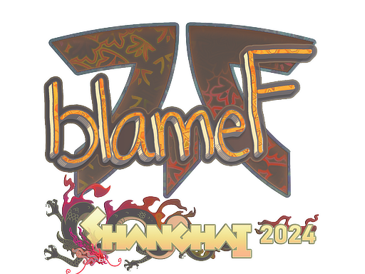 Sticker | blameF | Shanghai 2024