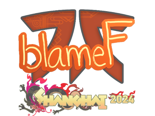 Sticker | blameF | Shanghai 2024
